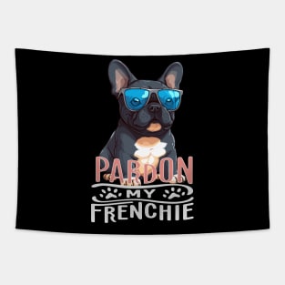 Pardon My Frenchie French Bulldog for Men Women Dog Lovers Tapestry