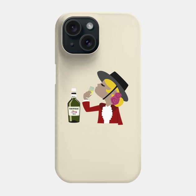 Vino De Jerez Tio Paco Phone Case by soniapascual