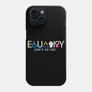 Pride Human Rights Lgbt Equality Hurts No One Phone Case