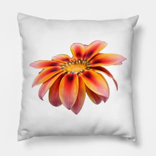Fiery Flower Pillow