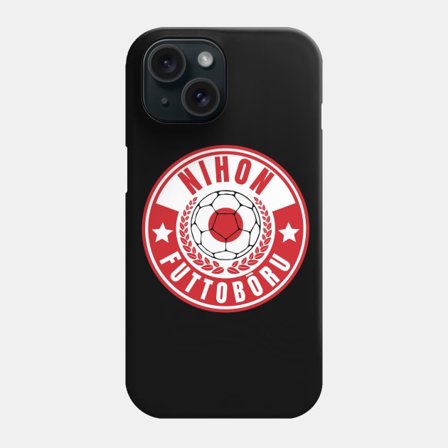 Nihon Futtobōru Phone Case by footballomatic