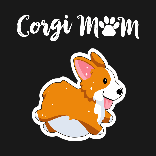 Corgi Mom (247) by Drakes