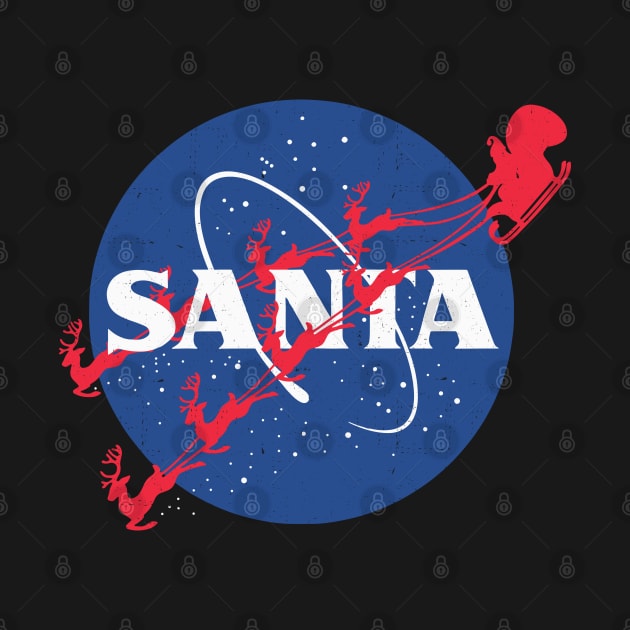 NASA Santa logo by BodinStreet