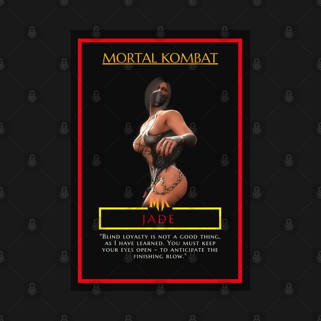 Mortal Kombat - MK Fighters - Jade - Poster - Sticker and More - 1806209 by Semenov