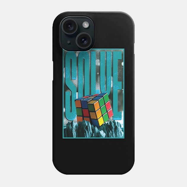 Rubik Rubics Cube lover gift for smart people Phone Case by GrafiqueDynasty