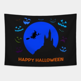 HAPPY HALLOWEEN Tapestry