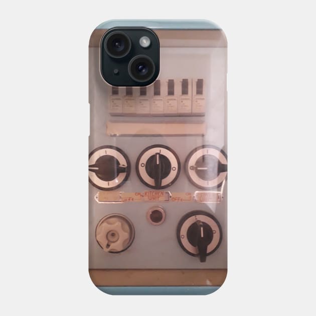 Vintage Fuse Box Phone Case by TenomonMalke