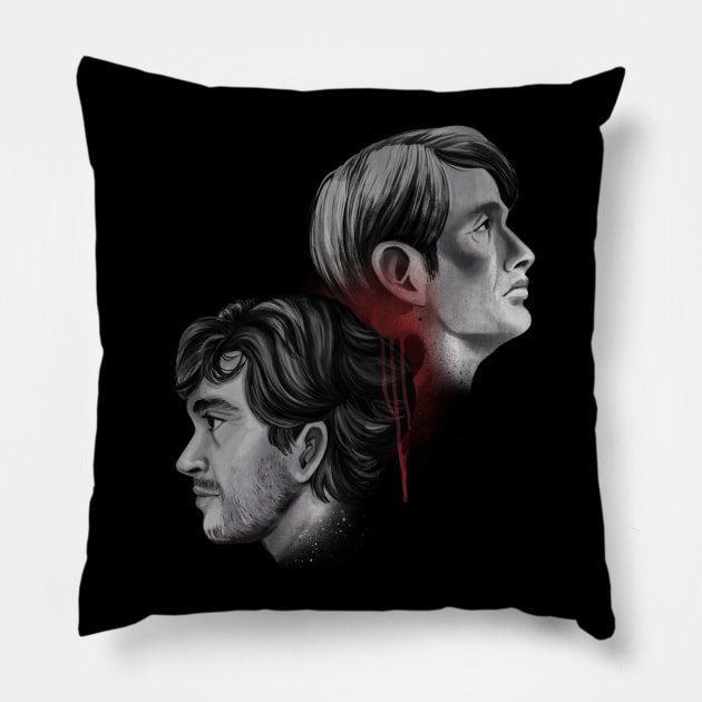 Hannibal Pillow by Blanquiurris