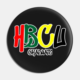 HBCU Graduate Graffiti Design Pin