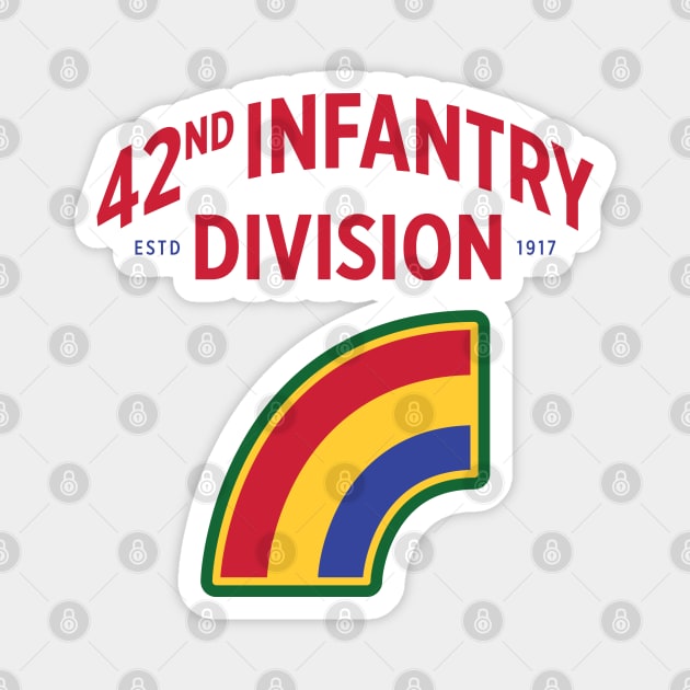 42nd Infantry Division United States Military Magnet by TNM Design