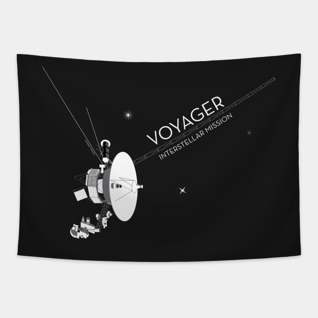 NASA Voyager Tapestry by monkeyminion