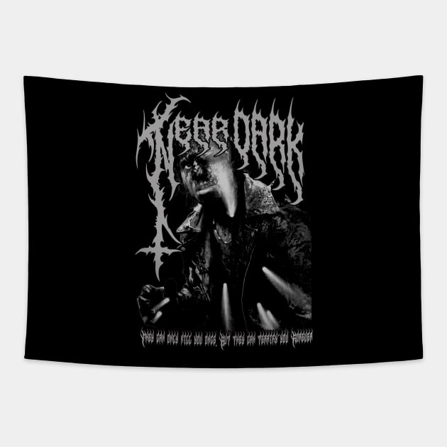 Near Dark, Classic Horror. (Black metal & Grey) Tapestry by The Dark Vestiary