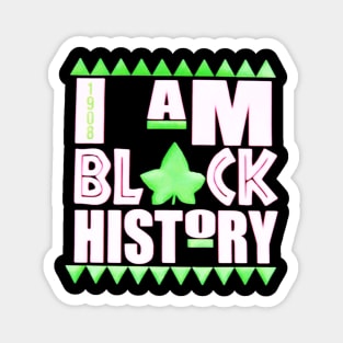 I Am Black History Magnet