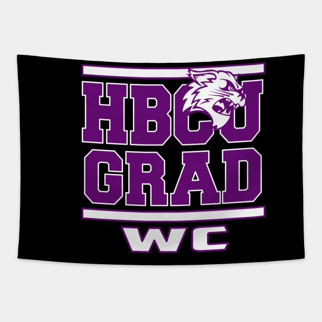Wiley 1879 College Apparel Tapestry by HBCU Classic Apparel Co