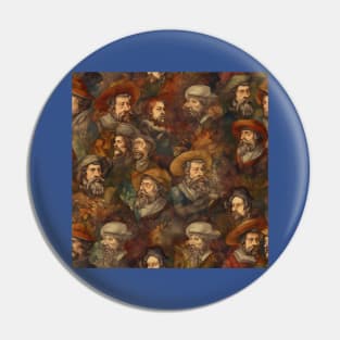 Rembrandt Paintings Mashup Pin