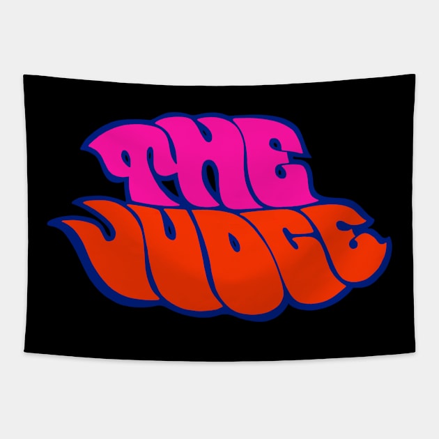 The Original "The Judge" Artwork Tapestry by Chads