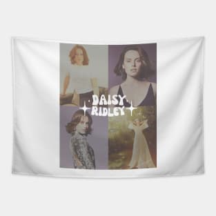 groovy aesthetic daisy ridley  (perfect for your average rey skywalker stan) • star wars cast collection Tapestry