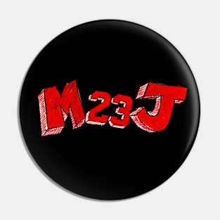 MJ 23 - THE GOAT Pin