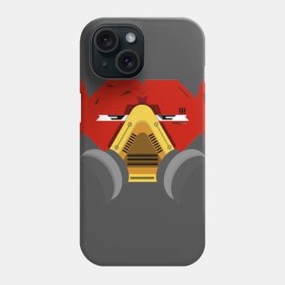 Monkey Head (red) Phone Case