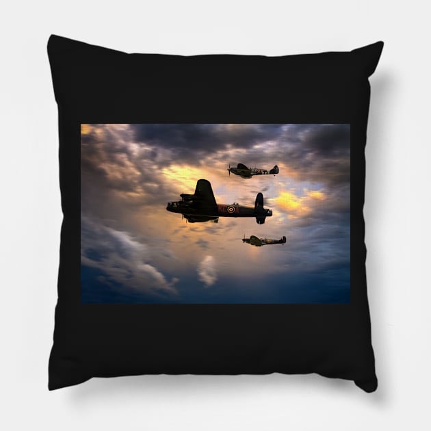 BBMF Art Pillow by aviationart