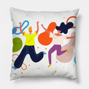 dancers t-shirt Pillow