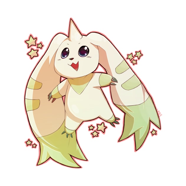 Terriermon! by LazyNinjartist