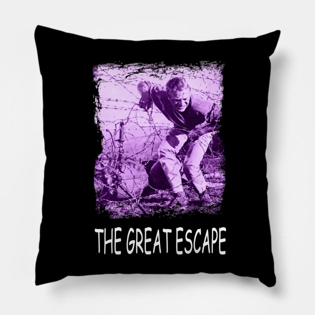 Escape to Style Dive into Adventure with The Great Movie Characters on Your Tee Pillow by WillyPierrot