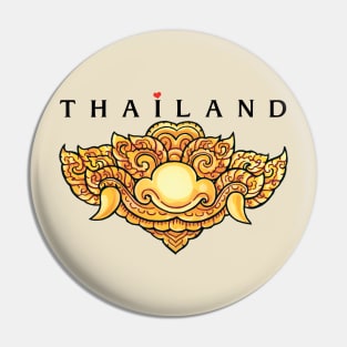 Antique Thai Art Design Pin