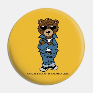 Crazy bear Pin