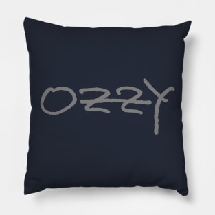 Ozzy inscription Pillow