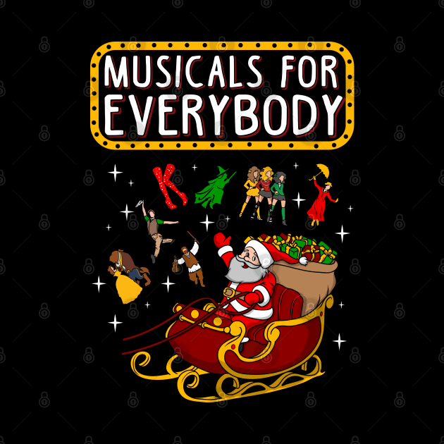 Broadway Ugly Christmas Sweater by KsuAnn