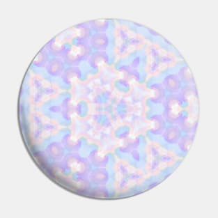 Kaleidoscope of Soft Pastel Colors Pin