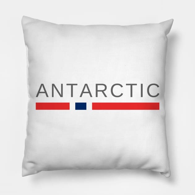 Antarctic Norway Pillow by tshirtsnorway