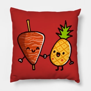 El Trompo y la Piña Pillow