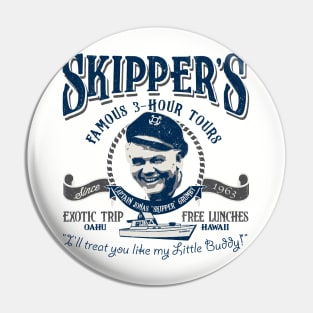 Skipper's Famous 3 Hour Boat Tours Lts Pin