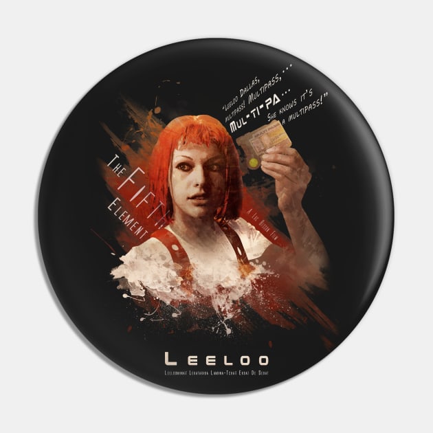 Leeloo Dallas, Multipass! Pin by DigitalTheory