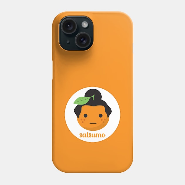 Cute Satsumo (AKA Satsuma) Phone Case by VicEllisArt