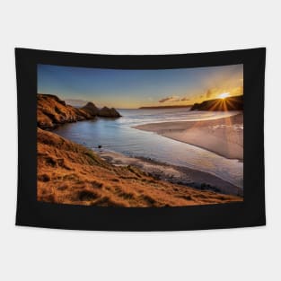 Three Cliffs Bay, Gower Tapestry