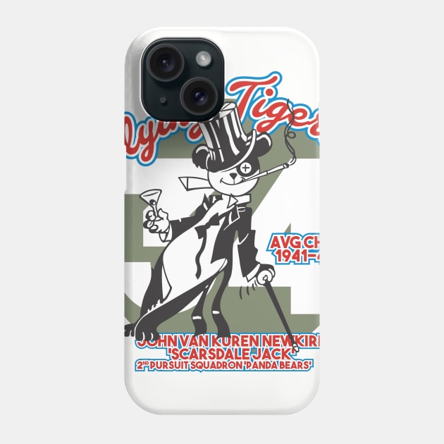 Jack Newkirk - 34 - Flying Tigers Phone Case by MBK