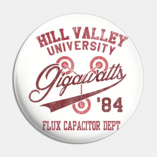 Hill Valley Gigawatts Pin