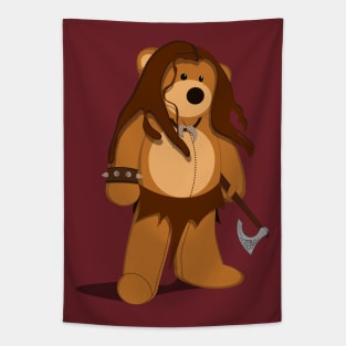 Teddy the Barbearian Tapestry