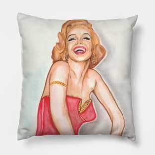 Red bathing suit Pillow