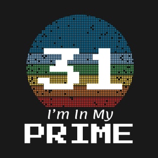 31 Year Old Prime Birthday T-Shirt