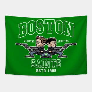 Boston Saints  (Collab with GoodIdeaRyan) Tapestry