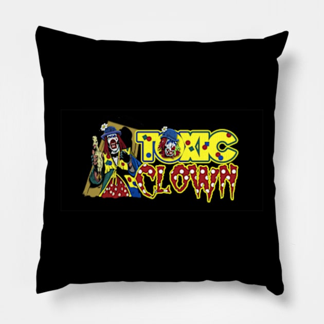 Toxic Clown w/Mumbles Pillow by Rob Dimension