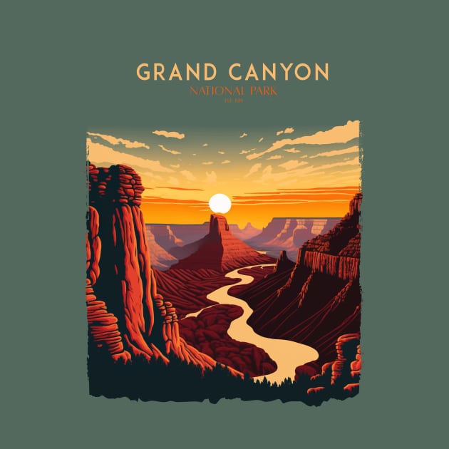 Grand Canyon National Park by Wintrly