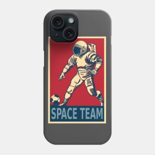 Space Football Astronaut Phone Case