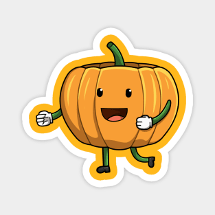 Kawaii Pumpkin Magnet