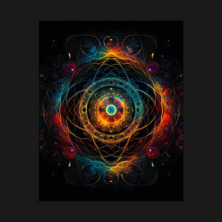 Interstellar Connections: Embracing Unity in the Universe's Mandala T-Shirt