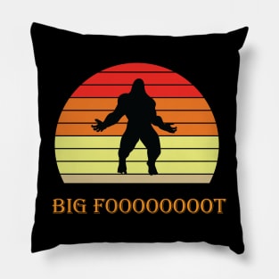 bigfoot angry body Pillow